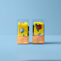 Package of Ggo deung o luggage strap with lock