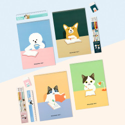Bookfriends Reading Pet Start Stationery Gift Set