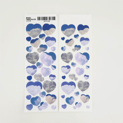 Bonne Journee Cloud Heart Sticker Seal
