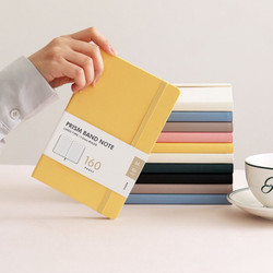 Indigo B6 Band 160 Lined Notebook