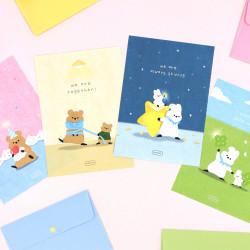 Dash And Dot Bosom Small Letter Envelope Set