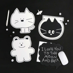 Iconic Doodle Mouse Pad 01-04