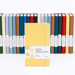 Indigo 2026 Prism Slim Dated Monthly Diary Planner