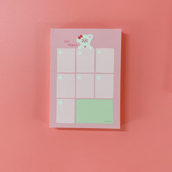 Hoho Munbanggu GoodyNote A6 Weekly Planner Notepad