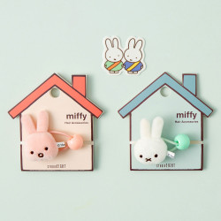 Miffy fluffy Hair Ties Rubber Band