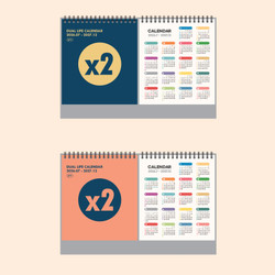 Gunmangzeung 2027 X2 Dual Life Desk Calendar