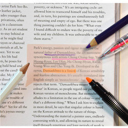 Usage example of Plepic Moist Square Tracing Sticky Notepad