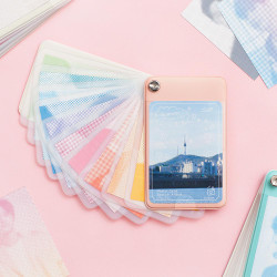 2nulPhotocard Swatch Binder Album