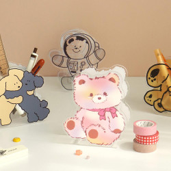 Iconic Friends Acrylic Pen Holder