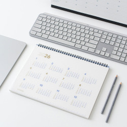 Usage example of Byfulldesign 2026 Second A4 Wide Dated Monthly Planner