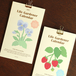 PAPERIAN 2027 Life Gardener Mini Monthly Calendar Sheets