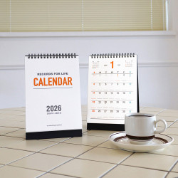 O-CHECK 2026 Records For Life Monthly Desk Calendar