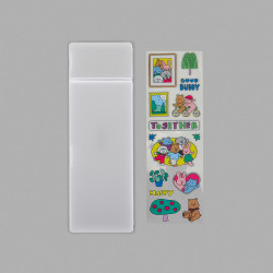 Dailylike My Buddy Together Pencil Case With Sticker Set