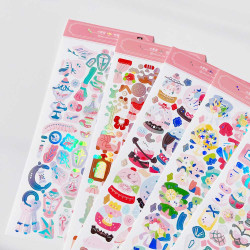 Mellee Factory Variety Store Removable Holographic Sticker Pack