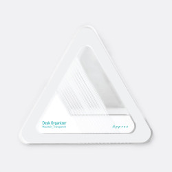 Appree Clear Mountain Desk Organizer