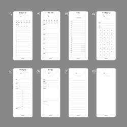 Paperian Now Hear Bookmark Planner Notepad