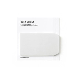 Book Friends Tracing Paper Small Index Sticky Notepad
