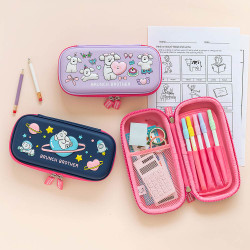 Romane Brunch Brother EVA Double Zipper Pen Case