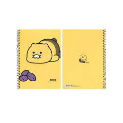 Kakao Friends Choonsik B5 Wirebound Plain Notebook