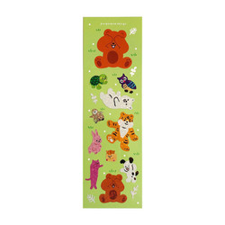 pureureum design Red Light Green Light Holographic Sticker
