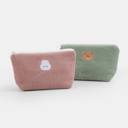 All New Frame Little Little Corduroy Zipper Pouch