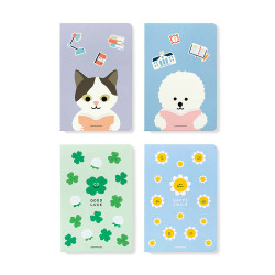 Bookfriends Dual Grid & Index Sticky Notes