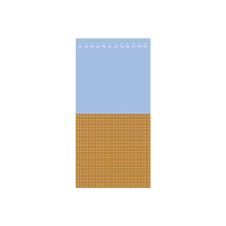 Notful Half Dateless Monthly Planner Notepad