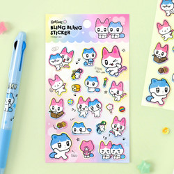 GOLGOLZ Bling Bling Glitter Sticker