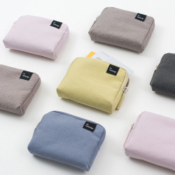 Premium Oxford Fabric - Byfulldesign Mini Multi Zipper Pouch Organizer