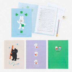 Bookfriends Two Pocket A4 File Folder