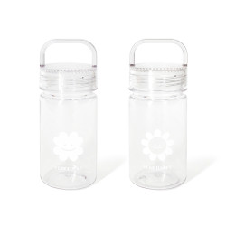2 Design - Bookfriends Very Very 300ml Clear Bottle With Handle