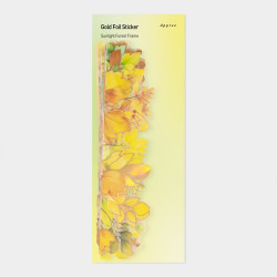 Appree Sunlight Forest Frame Gold Foil Sticker Pack