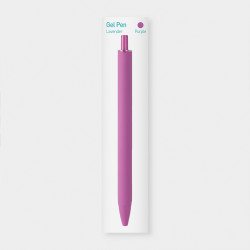 Appree Lavender Anti-Roll 0.5mm Gel Pen