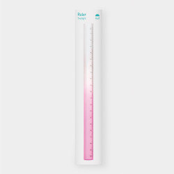 Appree Twilight Half Round Acrylic 20cm Ruler