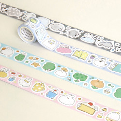 Iconic Wibbles Write-On Kiss Cut Sticker Roll 01-04