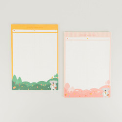 Sodam Space Illustrated B5 Grid Notepad