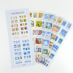 Mingkit Color Frame Instant Photo Removable Sticker Pack