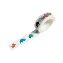 sand cake Crayon Animal Washi Tape
