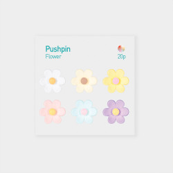 Appree Flower Pushpins Set of 20