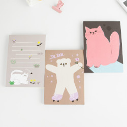 All new frame MilliM Illustrated Memo Pad