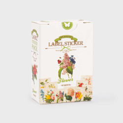 Nacoo Flower Label Sticker Pack