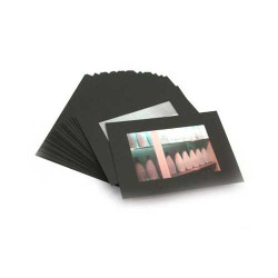 Moods&Views 4X6 Black paper photo frame set of 30 sheets
