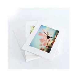 Moods&Views 4X6 White paper photo frame set of 30 sheets