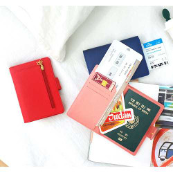 Jam studio Lovelyborn RFID blocking travel passport wallet