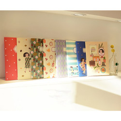 Du dum cute illustration liined notebook