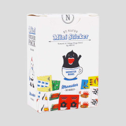 Nacoo Monster Mini Label Sticker Pack