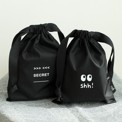 Life and travel secret drawstring small pouch