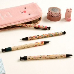 Monopoly Toffeenut cute black ballpoint pen 0.7mm 