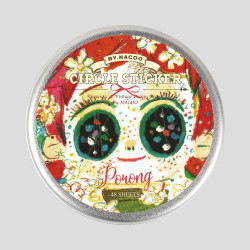 NACOO Porong Circle Sticker Pack with Tin Case