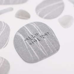 Pebble sticky memo notes - Small